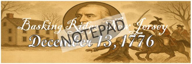 Widow Whites Series Banner Notepad