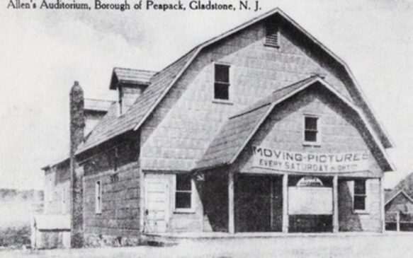 Allens Auditorium in Peapack Gladstone circa 1910