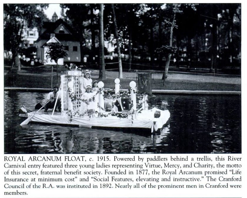 Canoe Float c1915