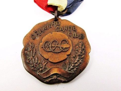 1931 ebay Cranford Canoe Club Medal