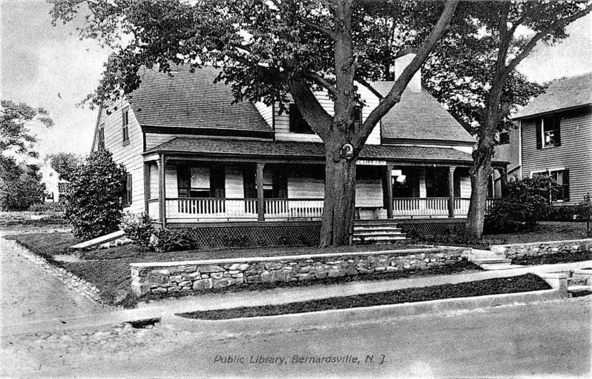 The old Bernardsville Library was once a colonial tavern called the John Parker Tavern