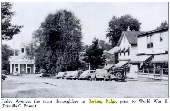 Basking Ridge Downtown 1940s