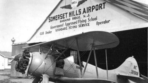 Somerset Hills Airport banner