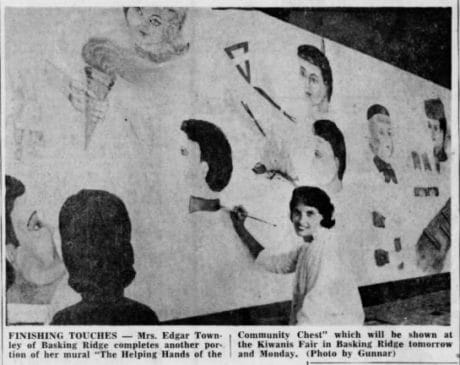 The Helping Hands Mural Kiwanis Fair 1962