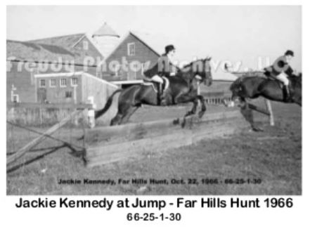 Jackie Kennedy Onassis Far Hills Hunt 1966