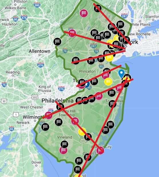 NJ Raceway Trails
