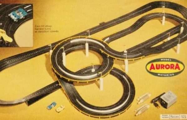 Aurora Slot Car Set 1969 Sears