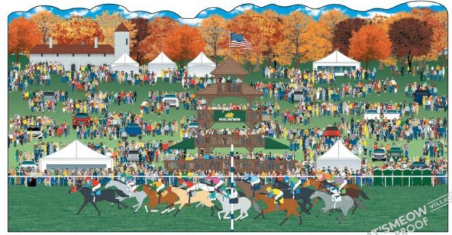 Far Hills Race Meeting Front Mr Local History