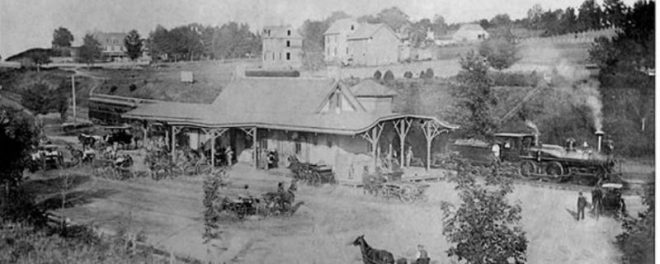 bernardsville train station millionaires express mr local history 1