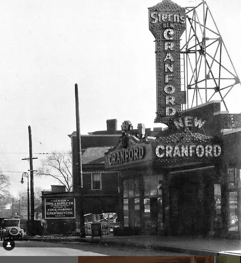 1927 Cranford Theater Instagram