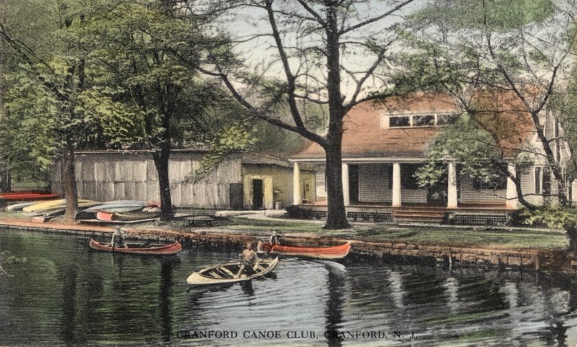 Cranford Canoe Club Postcard