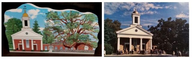 Basking Ridge Church and Great Oak Tree Mr Local History Project