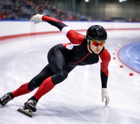 Ice Skater AI Generated