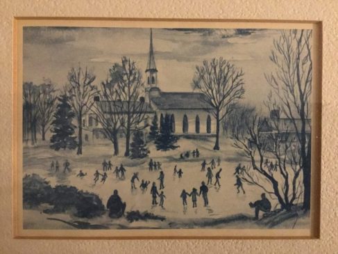 Painting Mindowaskin Skating