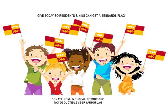 Bernards Flag Mr Local History kids2