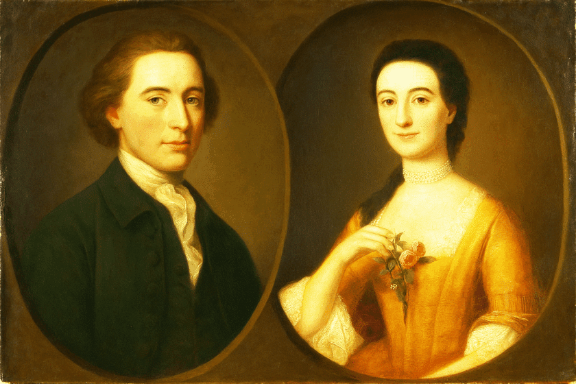 Gen AI Generated Elias Boudinot at 17 and Annis 1