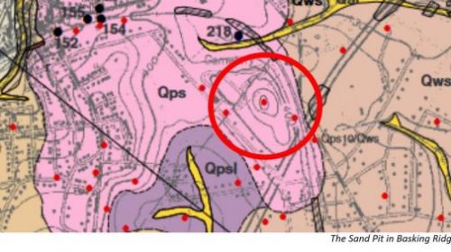 The Sand Pit in Basking Ridge Mr Local History Project