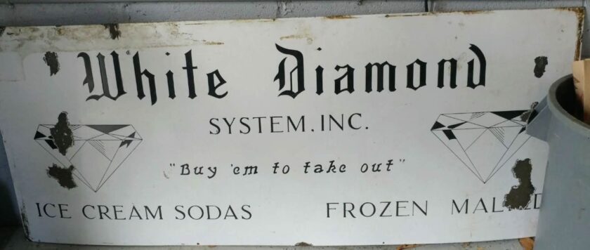 Springfield White Diamond Sign Jim harte