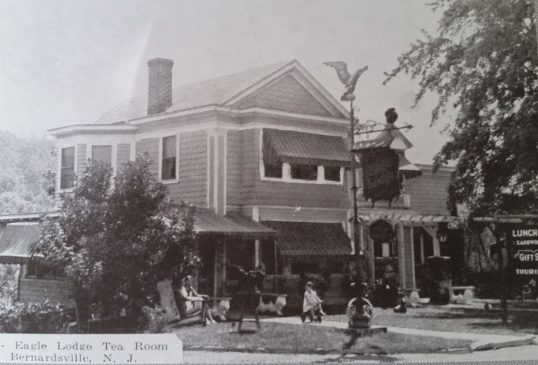 BV Eagle Lodge Tea Room Bernardsville c1930
