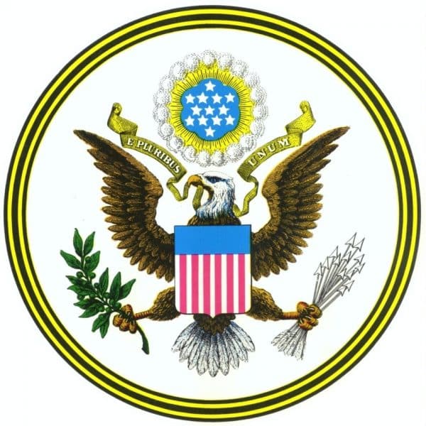 Great Seal of the United States of America Mr Local History