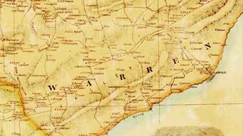 Warren 1850 Map scaled