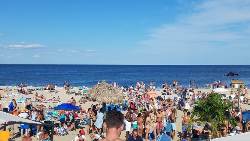 N.J. weather: Another summer-like day in April brings big crowds to Jersey  Shore beaches 