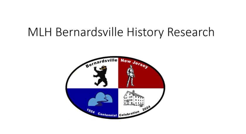 Bernardsville Centennial History Research