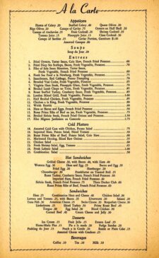 Flagship Menu Prices