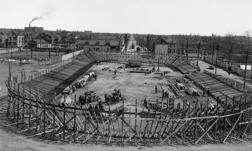 FB c1911 Newark Velodrome 2 Restored