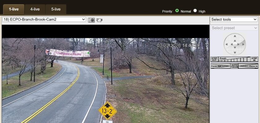 Webcam Branch Brook Park