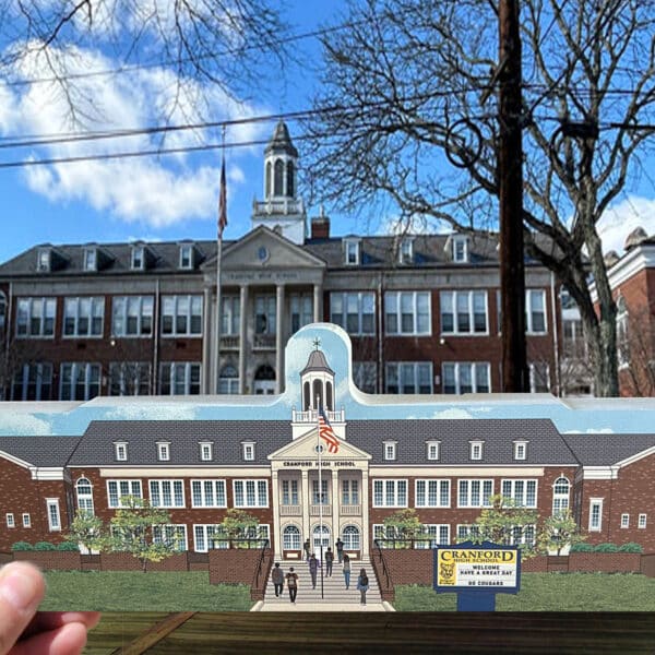 Mr Local History Cranford High School with Hand