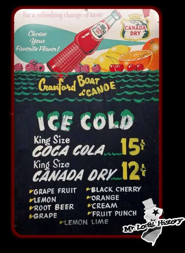 Cranford Canoe Club Canada Dry Sign Mr Local History
