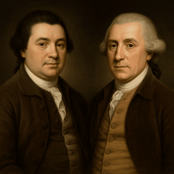 Gen AI Creation Elias Boudinot and Richard Stockton c1776