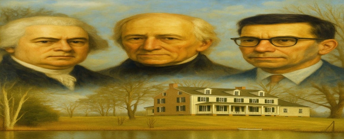 Painting Boudinot Southard Ross Owners Ross Farm Mr Local History