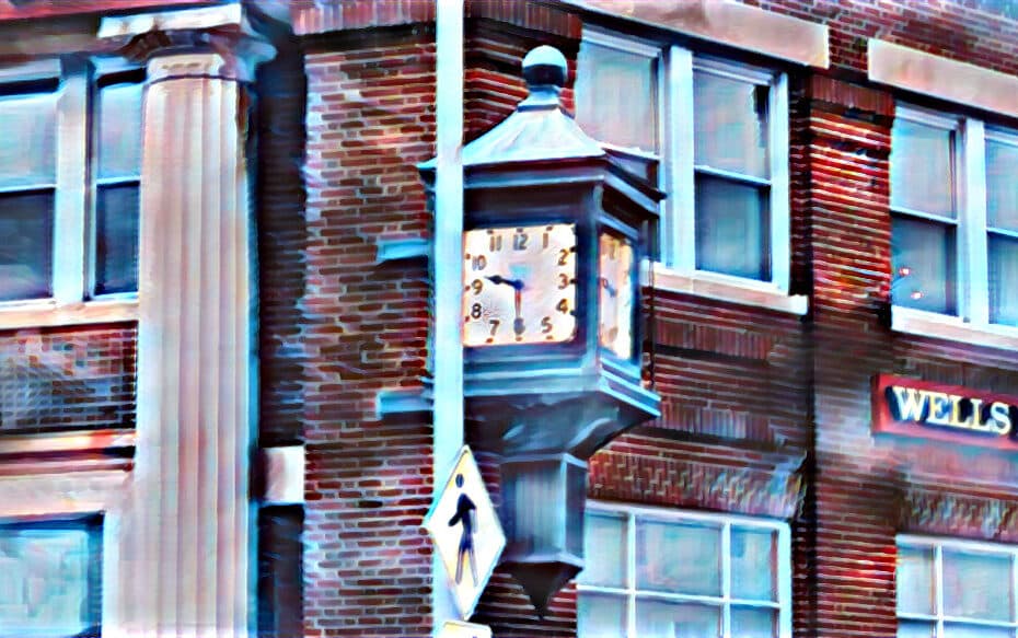 Picassa Bernardsville Clock