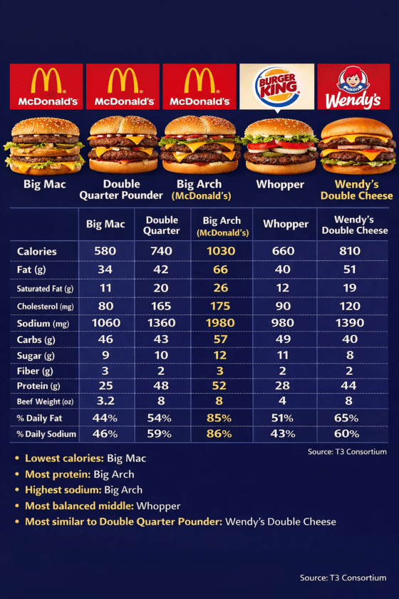 Burger Facts 2026 March T3 Consortium