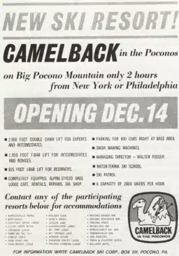 Camelback Opening 1963 2