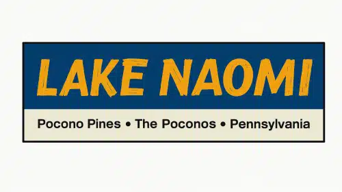 Lake Naomi Banner Mr Local History 1960s