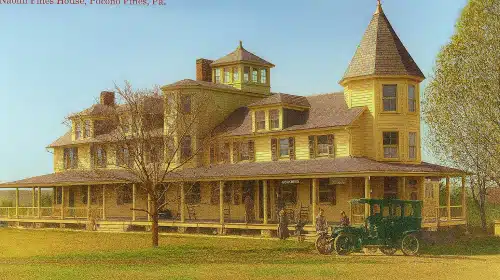 Naomi Pines House c1905 Mr Local History Colorized MCHA