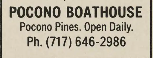 Pocono Boathouse Header