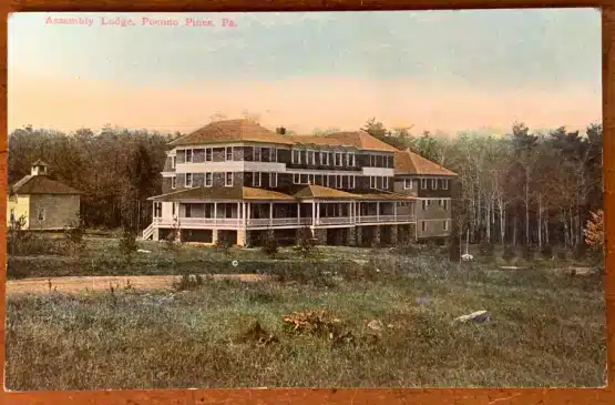 Pocono Pines Presbyterian Assembly Lodge ca 1910 Postcard