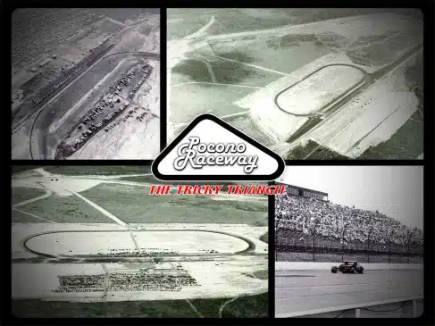 Pocono Raceway c1969 postcard