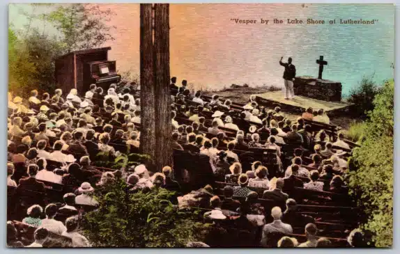 Vespers Service Postcard