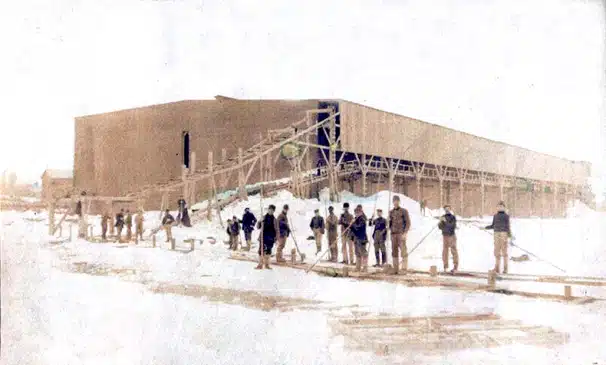 1890s Pocono Ice Company Postcard