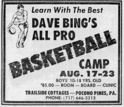 1969 Dave Bing s All Pro basketball Morning Call Aug 13