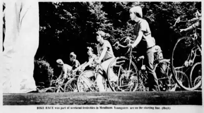 1976 Kiwanis Fair Bike Races Mr Local History Project Basking Ridge