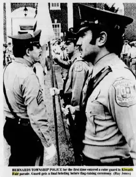 1976 Kiwanis Fair Police Mr Local History Project Basking Ridge