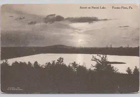 Lake Naomi Postcard