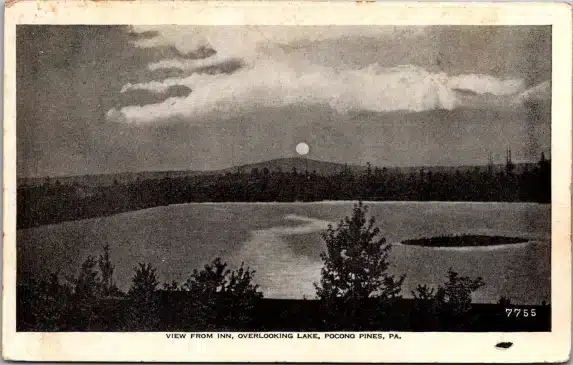 Old Lake Naomi Postcard