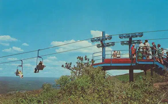 Pocono Camelback Summer Postcard